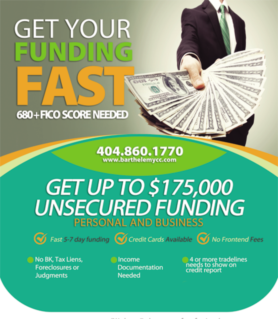 UNSECURED BUSINESS FINANCE